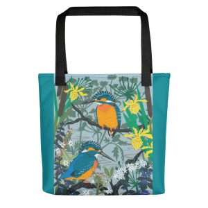Kingfishers Tote bag