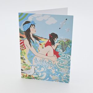 Dancing Sea greeting card