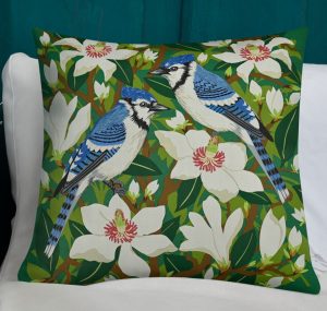 Blue Jays of Hope Cushion