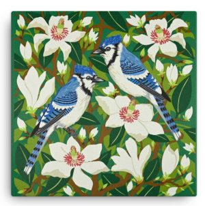 Blue Jays of Hope Canvas Print