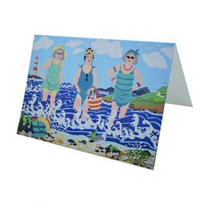 Greeting Card "Ladies Wave the Rules"