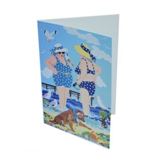 Greeting Card "Seaside Gossip"