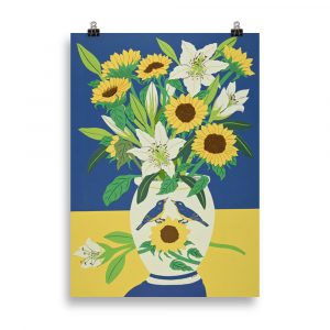 Sunflowers of Hope Poster