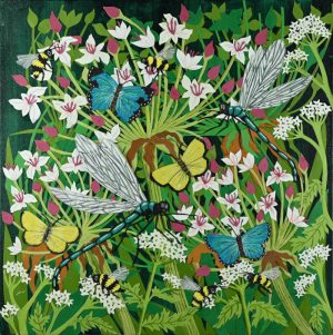 Dancing Dragonflies - giclee print