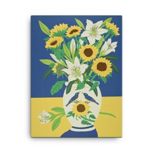 Sunflowers of Hope stretched canvas