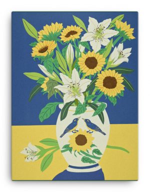 Sunflowers of Hope stretched canvas