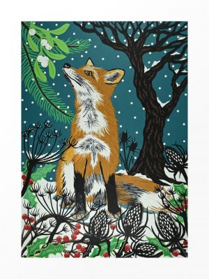 Winter Fox - Limited Series Giclee Prints with custom mountboard