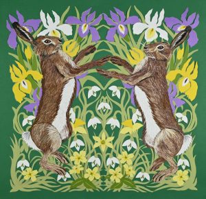 Spring Hares Giclée Print