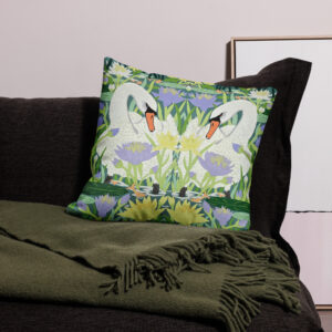 Reflection of Unity cushion