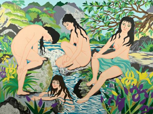River Bathers Series:The Naked Bathers