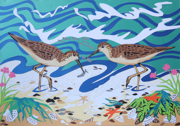 Beach Series:Sandpipers