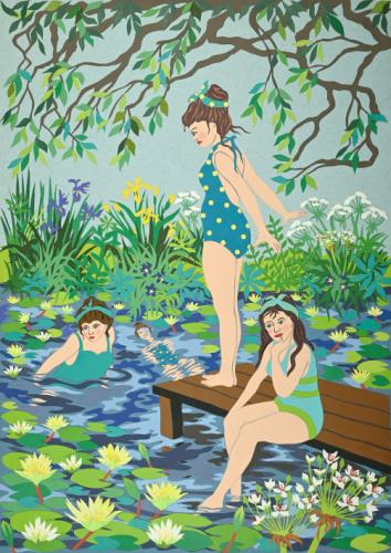 River Bathers series:The River Bathers