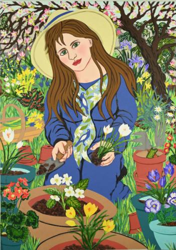 In The Garden:Springtime Potting