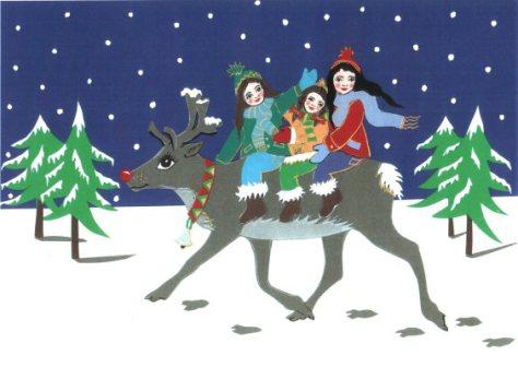 Christmas Deer Ride